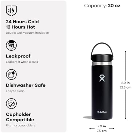Hydro Flask 20 Oz Wide Flex Cap Trillium
