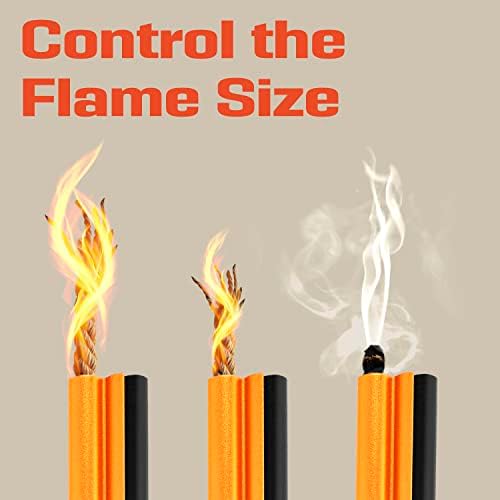 Fire Starter Survival Tool - All-in-One Flint and Steel Fire Starter Kit - Ferro Rod Fire Starter with 36" Waterproof Tinder Wick Rope and Steel Fire Striker - Patented Firestarter | Prepared4X