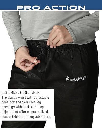FROGG TOGGS Women's Classic Pro Action Waterproof Breathable Rain Pant