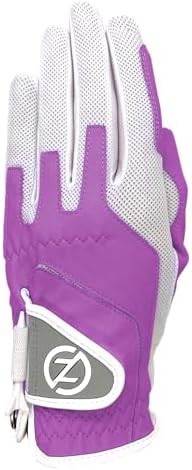 Zero Friction Women's Compression-Fit Synthetic Golf Gloves, Universal Fit