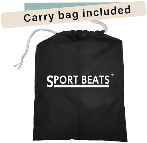 SPORT BEATS Cornhole Bags Set of 8 Regulation Weight & Size Corn Hole Bags Bean Bags for Cornhole Game Includes Carry Case