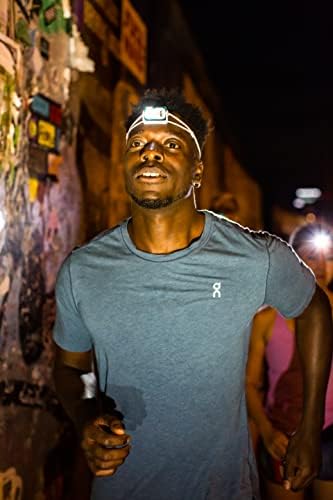 PETZL Bindi Headlamp - Ultra-Compact Rechargeable 200 Lumen Headlamp Designed for Everyday Athletic Activities - Emerald