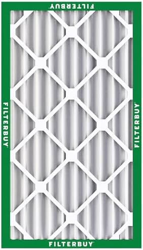 Filterbuy 16x24x4 Air Filter MERV 8 Dust Defense (2-Pack), Pleated HVAC AC Furnace Air Filters Replacement (Actual Size: 15.38 x 23.38 x 3.63 Inches)