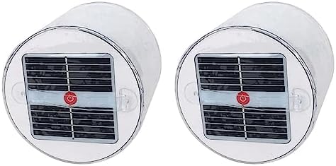 Solar Inflatable Lights 2 Pack Outdoor Camping Tent Lantern Waterproof Solar Powered Led Light Survival Emergency Lantern for Camping Travel