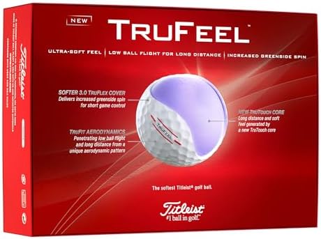 Titleist TruFeel Golf Balls (One Dozen)