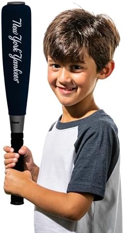 Franklin Sports MLB Jumbo Foam Baseball Bat + Ball Sets - Kids Oversize Foam Baseball Bats + Soft Baseballs - Indoor + Outdoor Youth Baseball Toy - MLB Team Baseball Bat + Ball Sets