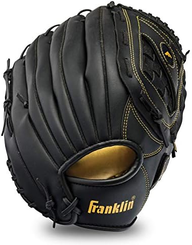 Franklin Sports Baseball + Softball Gloves - Field Master Adult + Youth Baseball + Softball Gloves - Right Hand + Left Hand Gloves - Infield + Outfield Mitts - Multiple Sizes + Colors