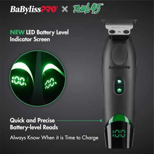 BaBylissPRO x Tomb45 Wireless-Charging Hair Trimmer for Men