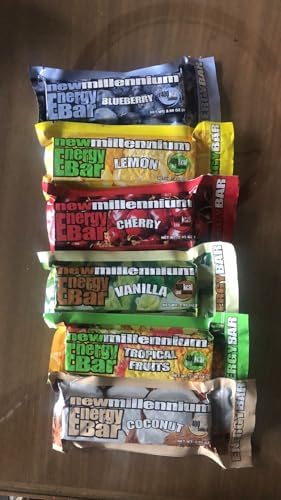 Millennium Energy Bars Assorted Flavors Including Emergency Guide