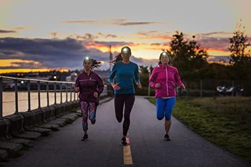 PETZL Bindi Headlamp - Ultra-Compact Rechargeable 200 Lumen Headlamp Designed for Everyday Athletic Activities - Emerald