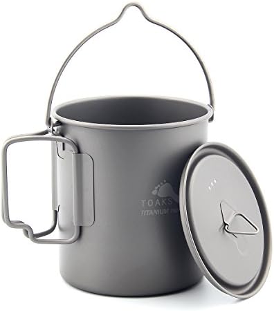 TOAKS Titanium 750ml Pot with Bail Handle