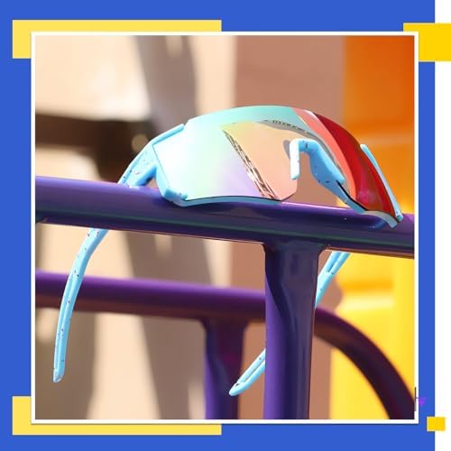 3PACK Kids Sunglasses Polarized Youth Baseball Sunglasses Boys Girls Softball Cycling UV400 Protection Goggles