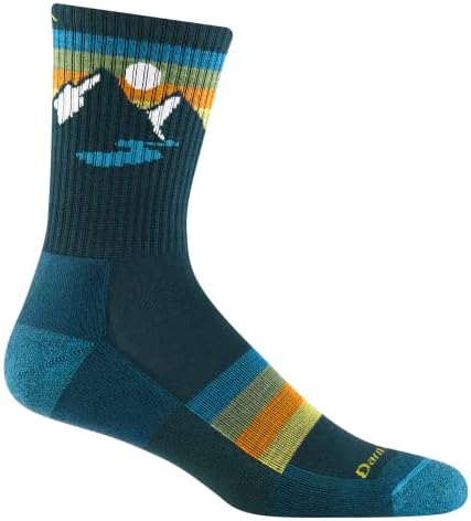 Darn Tough Vermont Sunset Ridge Crew Lightweight with Cushion Sock