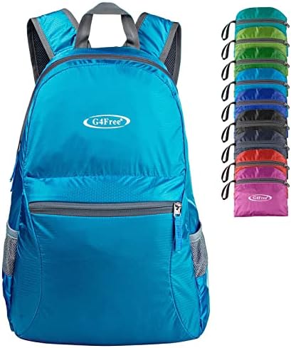 G4Free 20L Lightweight Packable Backpack Travel Hiking Daypack Foldable
