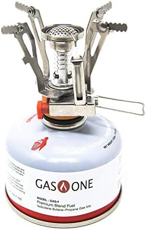 GasOne Camping Fuel Blend Isobutane Fuel Canister 100g (2 Pack)