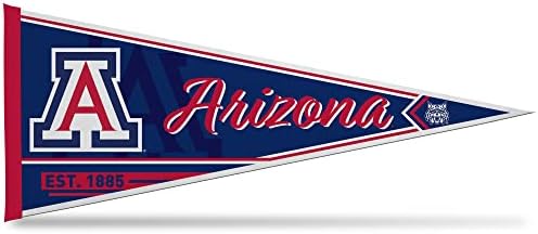 Rico Industries NCAA Classic 12" x 30" Felt Wall Décor Pennant - Great for Home/Bed Room/Man Cave Décor