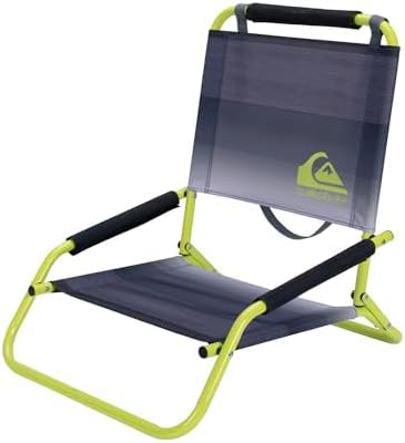 Quiksilver Low Beach Chair – Lightweight Folding Chair – Portable and Durable Chairs for Beach, Patio, Camping Chair, or Sporting Events with Carry Strap