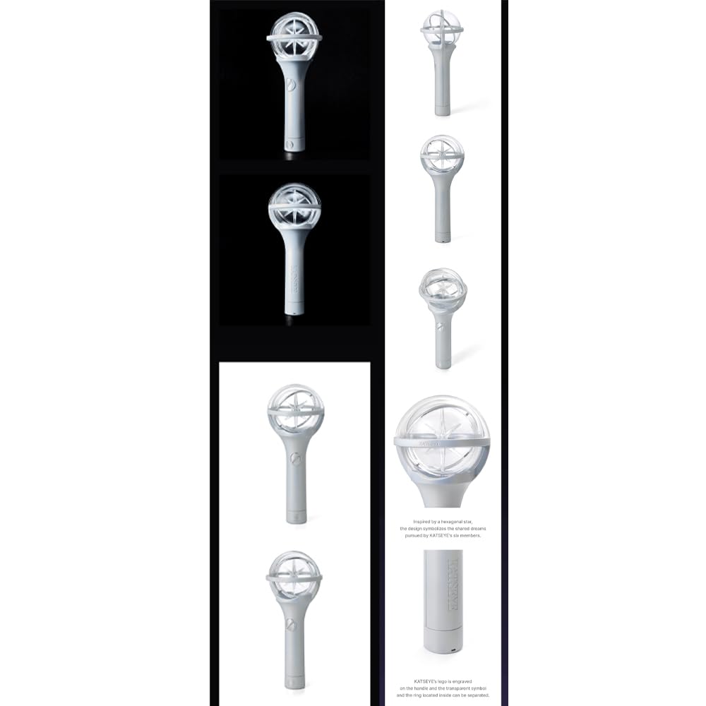 KPOP HEAVEN KATSEYE Official LightStick + 6 Official Photocards & 3 Extra Photocards Set