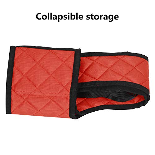 Fushida Hoyer Lift Sling,Commode Patient Lift Slings Medical Transfer Sling for Patients Shower Bath,Large Toileting Sling,Lift Sling for Elderly Bariatric,Divided U Slings Fit Invacare/Hoyer Lift