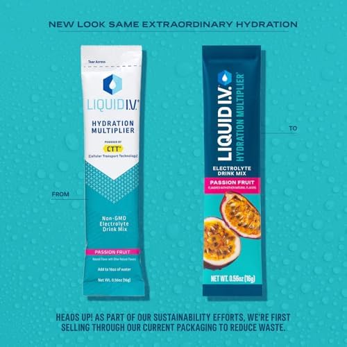 Liquid I.V.® Hydration Multiplier - Acai Berry | Electrolyte Powder Drink Mix | 1 Pack (16 Servings)