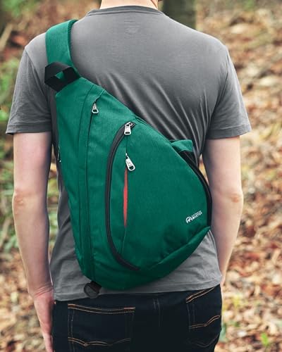 OutdoorMaster Sling Bag, Hiking Daypack, Crossbody Shoulder Chest Urban Outdoor Travel Backpack for Women & Men