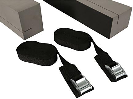 Attwood 11438-7 Universal Rack-Free Car-Top Kayak Carrier Kit with Supporting Foam Blocks