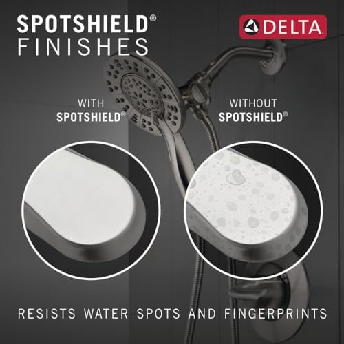 DELTA 144840-SP-I Arvo Tub/Shower Faucet, SpotShield Brushed Nickel