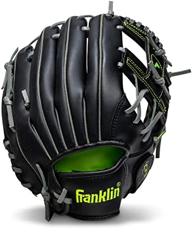 Franklin Sports Baseball + Softball Gloves - Field Master Adult + Youth Baseball + Softball Gloves - Right Hand + Left Hand Gloves - Infield + Outfield Mitts - Multiple Sizes + Colors