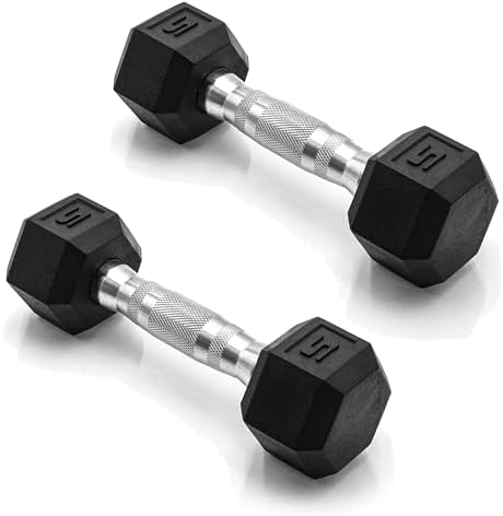 CAP Barbell Coated Dumbbell Weight | Multiple Options Pairs & Sets