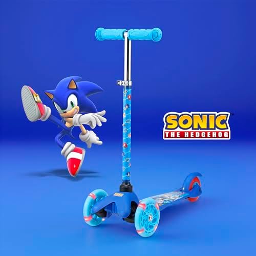 Scooter for Kids Ages 3-5 - Extra Wide Deck & Light Up Wheels, Self Balancing Kids Toys for Boys & Girls, Choose Your Favorite Character