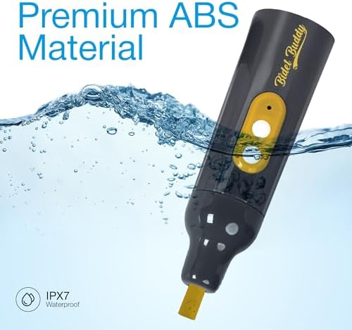 BIDET BUDDY® PureJet Portable Bidet for Travel | 400ml/min Flow | 500mAh Battery | 550ML Bottle | IPX7 Waterproof | USB-C Charging | Compact & High-Powered with Strong Pressure (Grey)