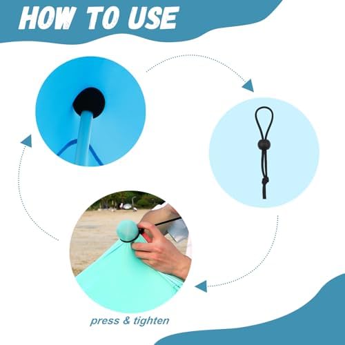 2 Packs Replacement Beach Tent Poles,Aluminum Canopy Foldable Poles