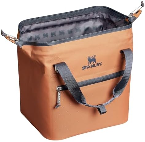 Stanley All Day Julienne Mini Soft Cooler Bag and Lunch Box | Can Cooler with Handles and Strap | 12 Hour Cooling | Insulated Travel Bag with Zipper | BPA-Free