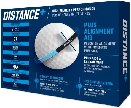 TaylorMade Golf Distance+ Golf Balls