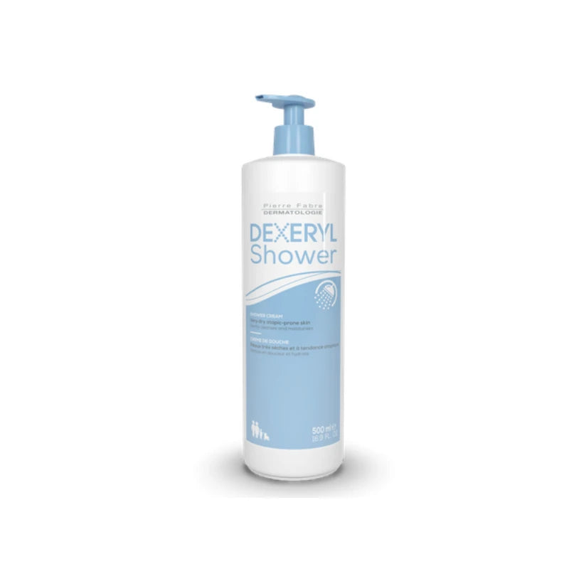 Dexeryl Shower Cream for Very Dry Atopic Prone Skin 500 ml