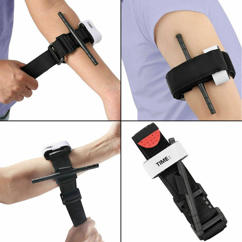 10 pcs Tourniquet Rapid One Hand Application Emergency Outdoor First Aid Kit