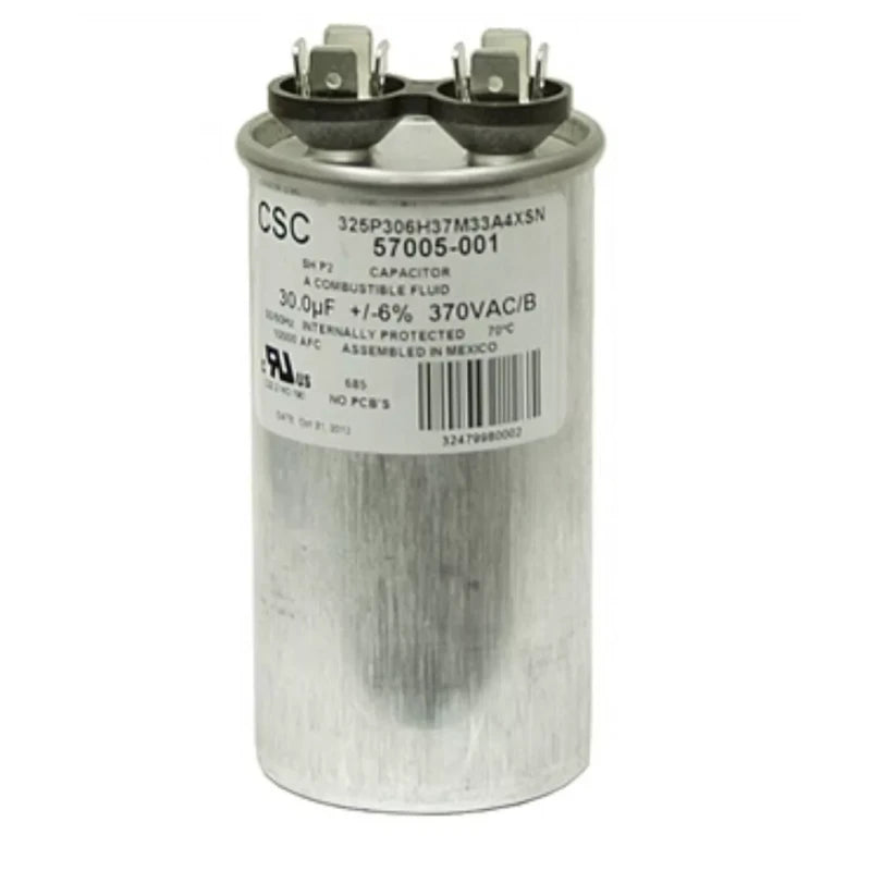 CSC 30.0UF +/-6% 370V AC/B Run Capacitor Replaces 325P306H37M30A