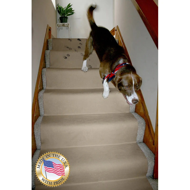 LAMINET Non-Slip Carpet & Floor Protector - Beige - 15'L x 30" W