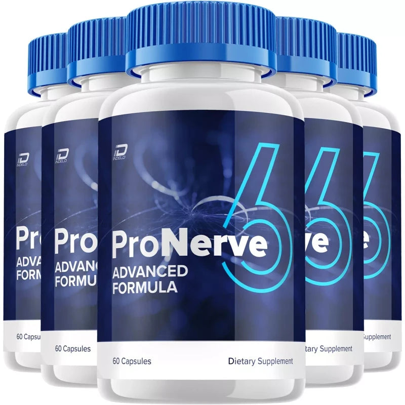 Pronerve 6 (6 Pack) ProNerve 6 Capsules Advanced Nerve Formula Nerve Pro, Memory Pills