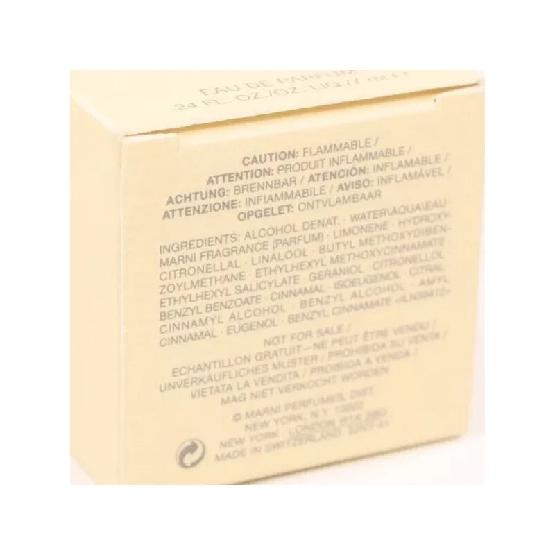 Marni by Marni Original Scent Eau De Parfum Mini Splash .24oz Perfume New in Box
