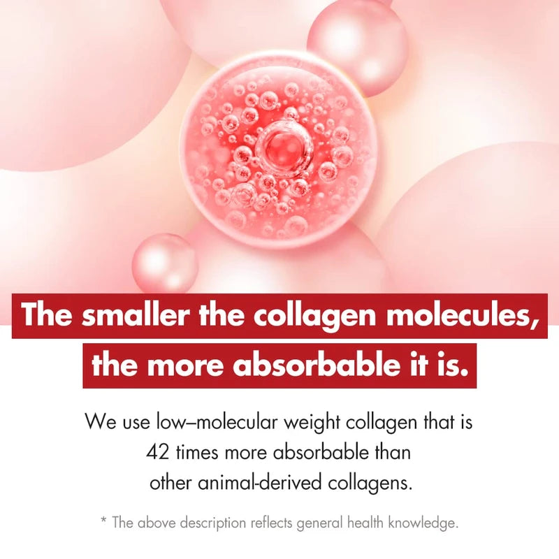FRESHBELL Pomegranate Collagen Jelly Stick (20g x 30 sticks) Marine Collagen Peptide with 100% Real Spain Pomegranate