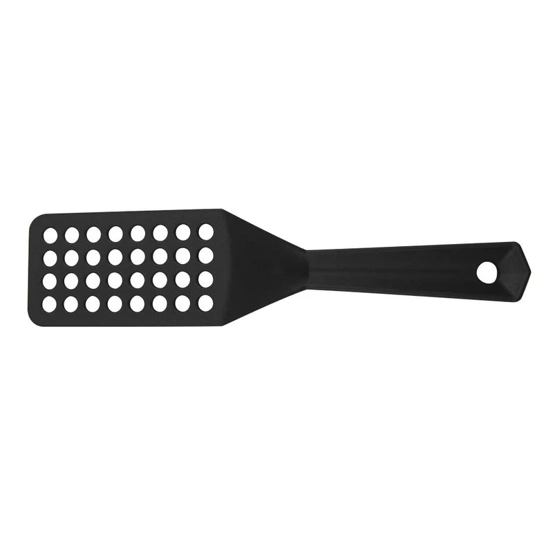 Berndes Spatulas for Non Stick Cookware - Turner Spatula Ergonomically Designed Black Slotted Spatula Turner Nonstick Kitchen Tool