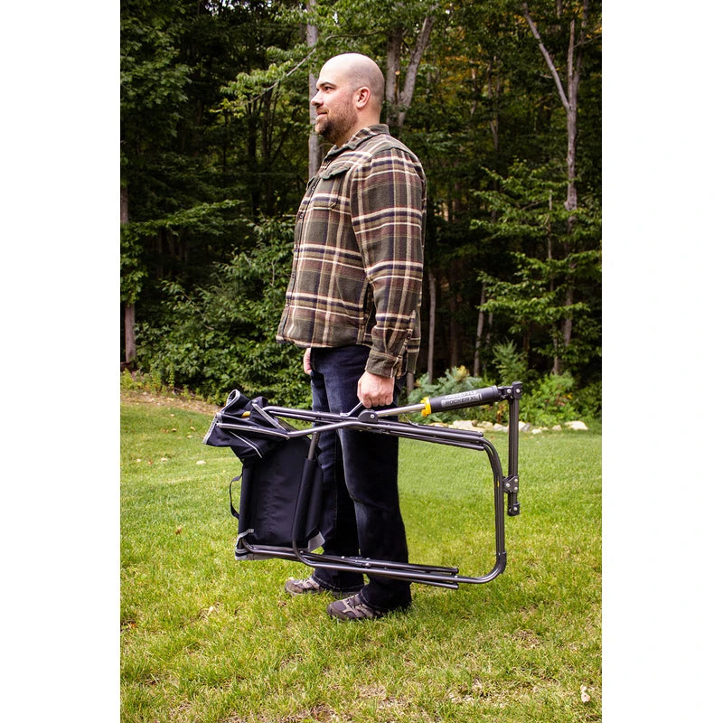 GCI Outdoor Freestyle Rocker XL Portable Folding Rocking Chair and Outdoor Camping Chair