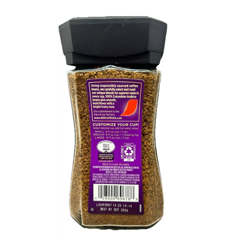 NESCAFÉ Nescafe Taster's Choice Instant Coffee 100% Colombian 7 oz Tasters Choice