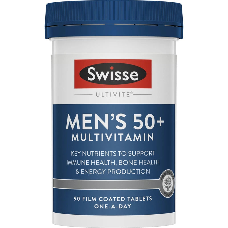 Swisse Ultivite Men's 50+ Multivitamin 90 Tablets