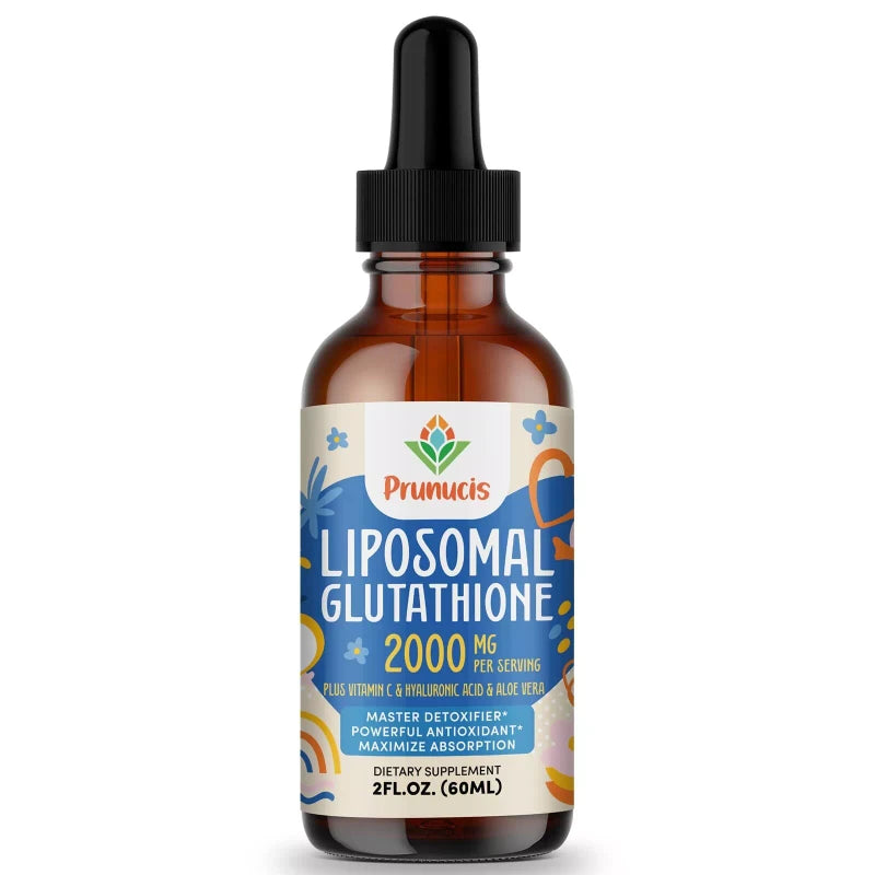 Prunucis 2000MG Liposomal Glutathione Liquid 98% Absorption Glutathione Liqui...