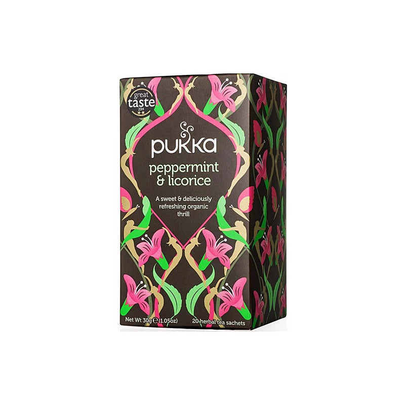 Pukka Peppermint and Licorice Tea 20 Bags