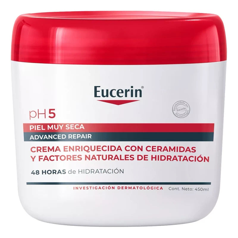 Eucerin Crema Corporal Eucerin Ph5 Advanced Repair 450ml