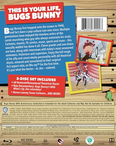 Bugs Bunny 80th Anniversary Collection (Blu-ray)