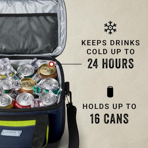 Coleman XPAND 16/30/42 Can Insulated Soft Cooler with Backpack & Wheeled Cooler Options, Portable Ice Chest Keeps Contents Cold up to 24 Hours